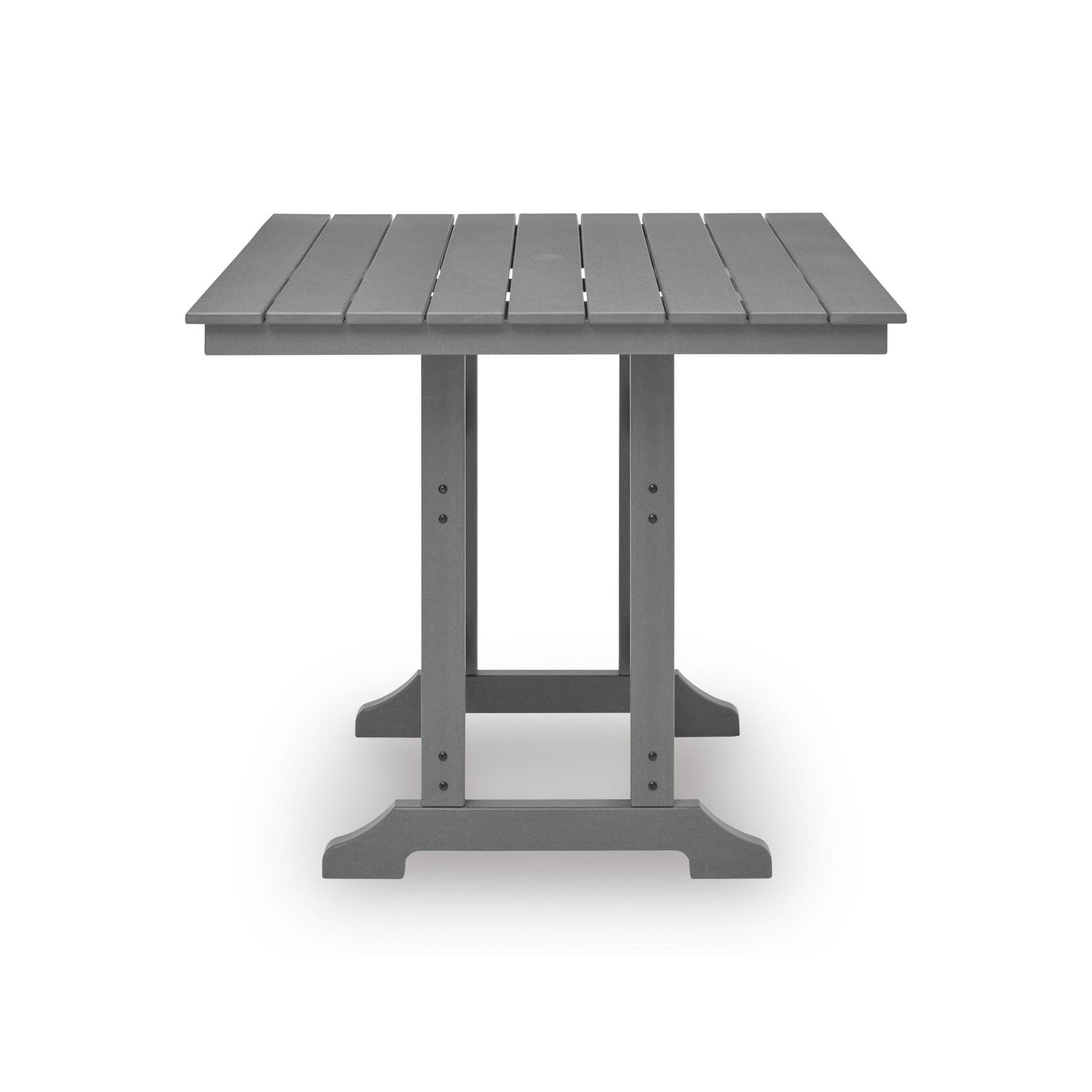 Signature Design by Ashley Sanctuary Beach PCP227 - 632 Square Counter Table with Umbrella Option - American Furniture of Slidell