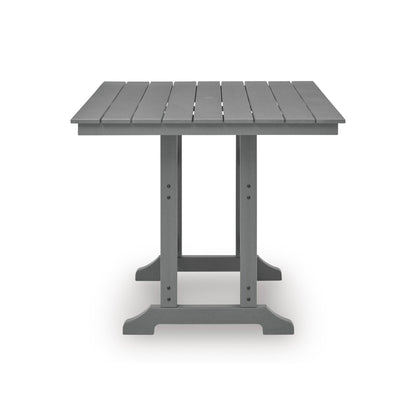 Signature Design by Ashley Sanctuary Beach PCP227 - 632 Square Counter Table with Umbrella Option - American Furniture of Slidell