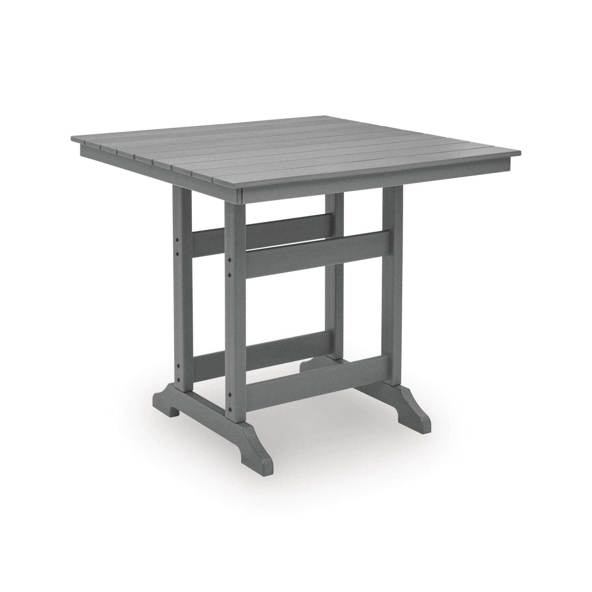Signature Design by Ashley Sanctuary Beach PCP227 - 632 Square Counter Table with Umbrella Option - American Furniture of Slidell