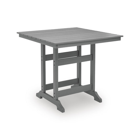 Signature Design by Ashley Sanctuary Beach PCP227 - 632 Square Counter Table with Umbrella Option - American Furniture of Slidell