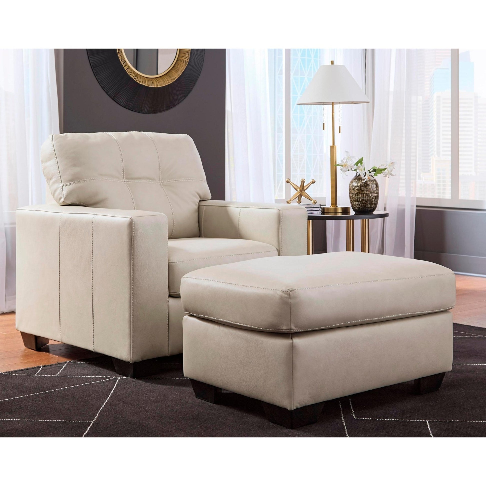 Signature Design by Ashley Santorine 2170814 Ottoman - American Furniture of Slidell
