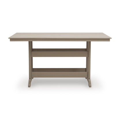 Signature Design by Ashley Seacliff Beach PCP228 - 642 Rectangular Counter Table with Umbrella Option - American Furniture of Slidell