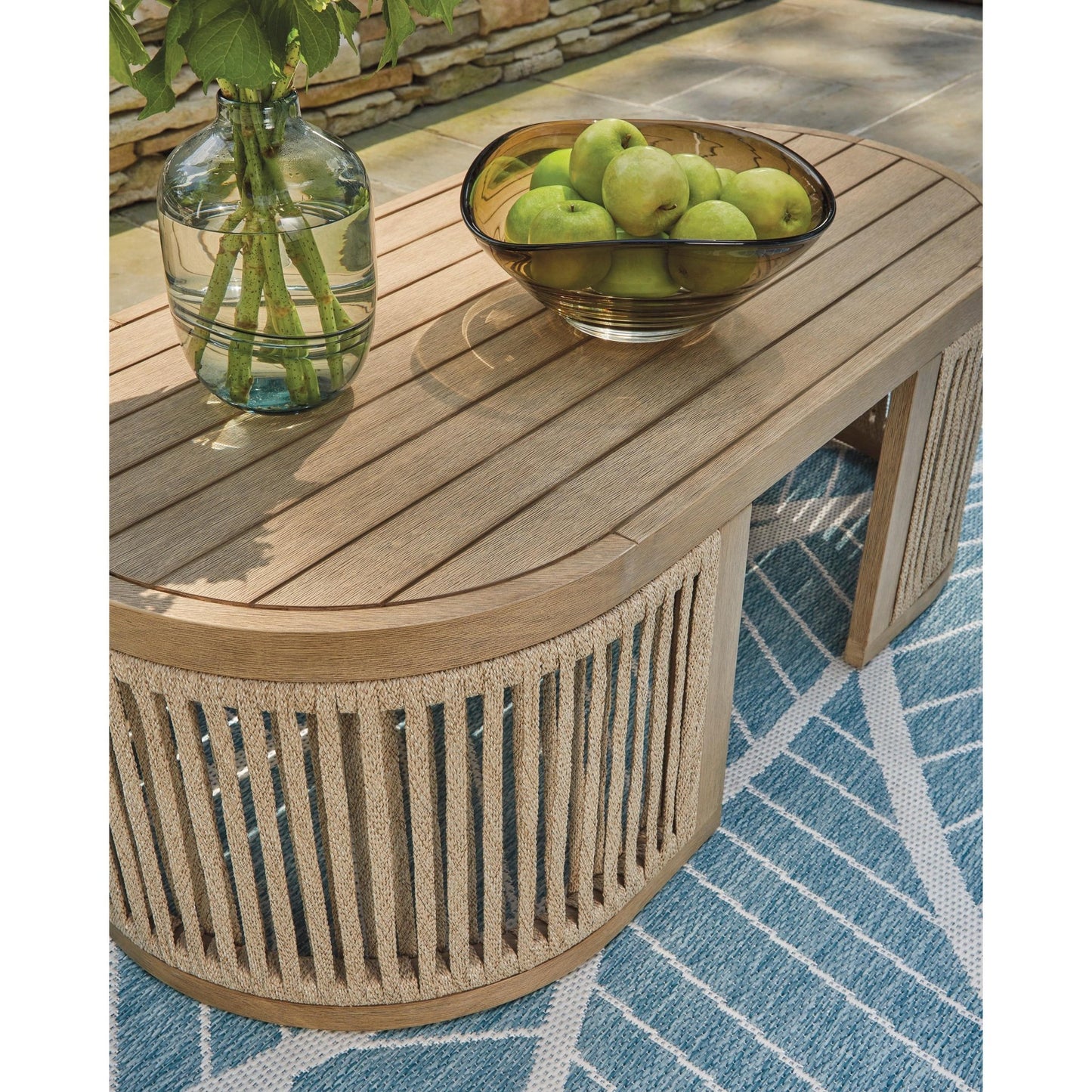 Signature Design by Ashley Serena Shores PCP604 - 701 Rectangular Cocktail Table - American Furniture of Slidell