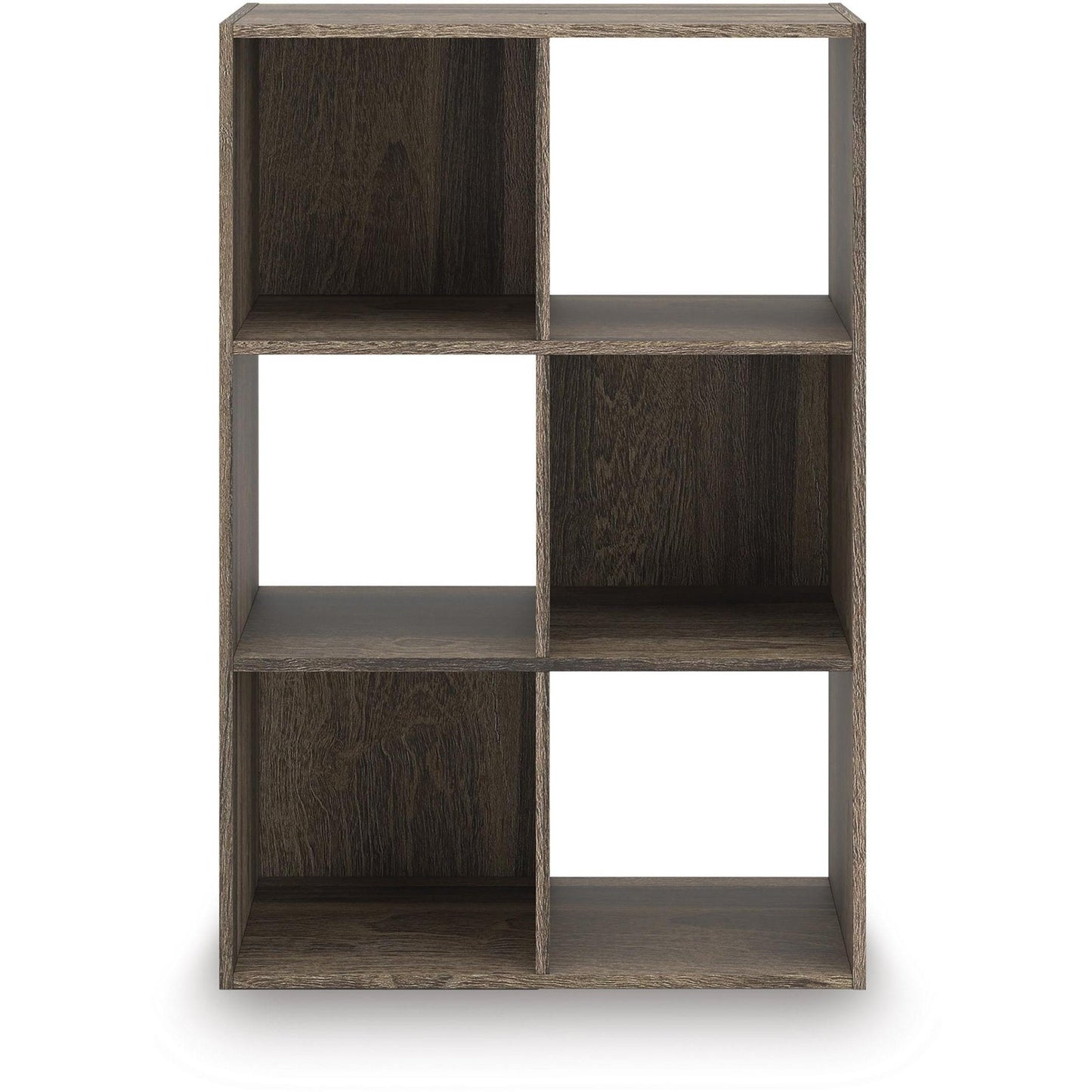 Signature Design by Ashley Shallifer EA1104 - 3X2 Six Cube Organizer - American Furniture of Slidell