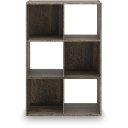 Signature Design by Ashley Shallifer EA1104 - 3X2 Six Cube Organizer - American Furniture of Slidell