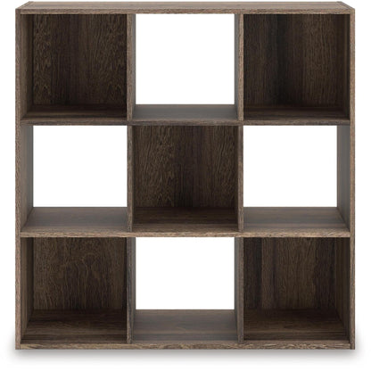 Signature Design by Ashley Shallifer EA1104 - 3X3 Nine Cube Organizer - American Furniture of Slidell