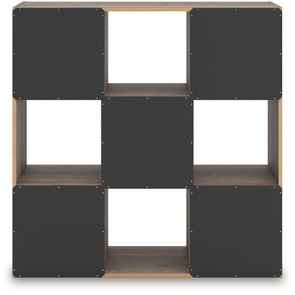 Signature Design by Ashley Shallifer EA1104 - 3X3 Nine Cube Organizer - American Furniture of Slidell