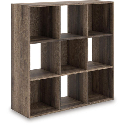 Signature Design by Ashley Shallifer EA1104 - 3X3 Nine Cube Organizer - American Furniture of Slidell