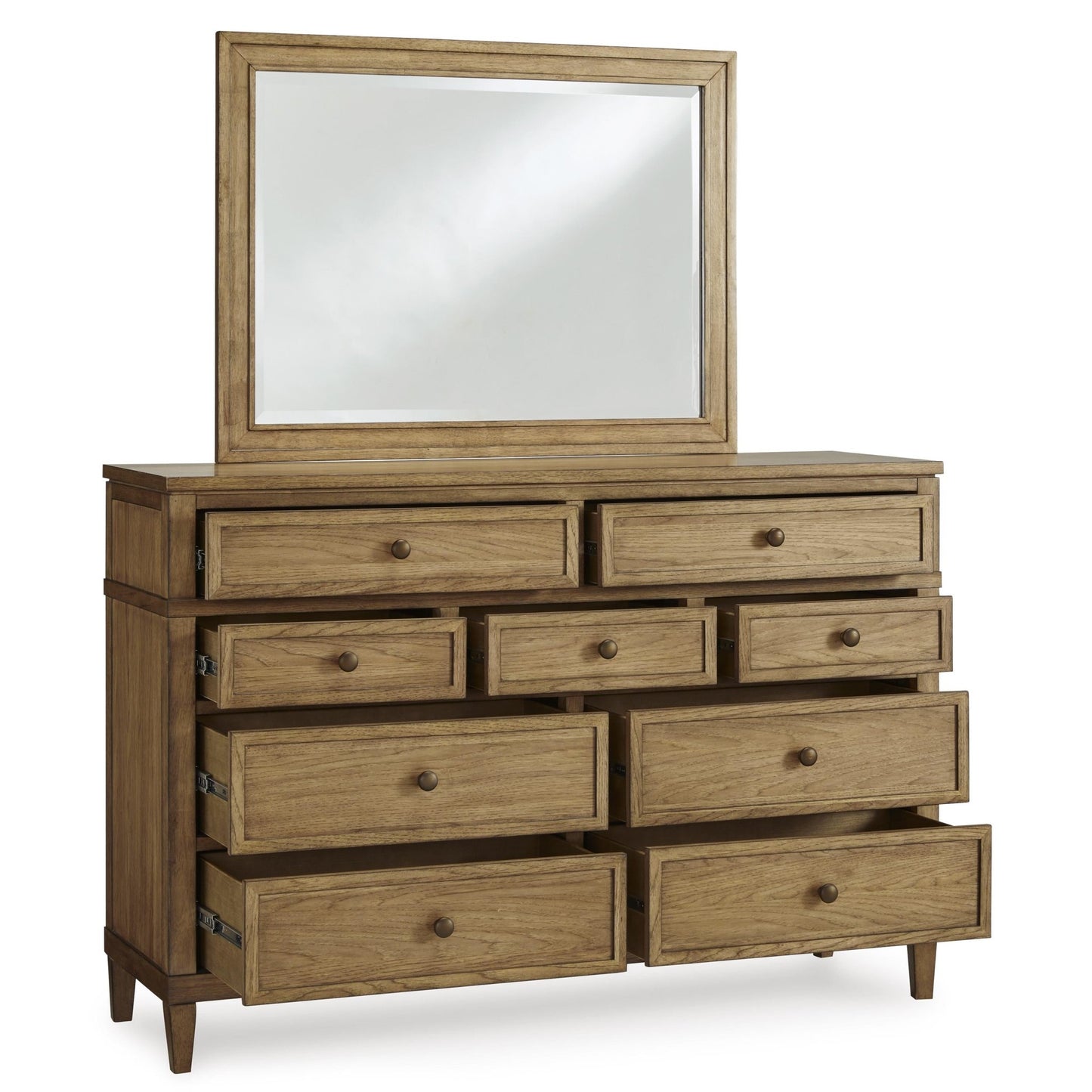 Signature Design by Ashley Sharlance B895B1 Dresser and Mirror - American Furniture of Slidell