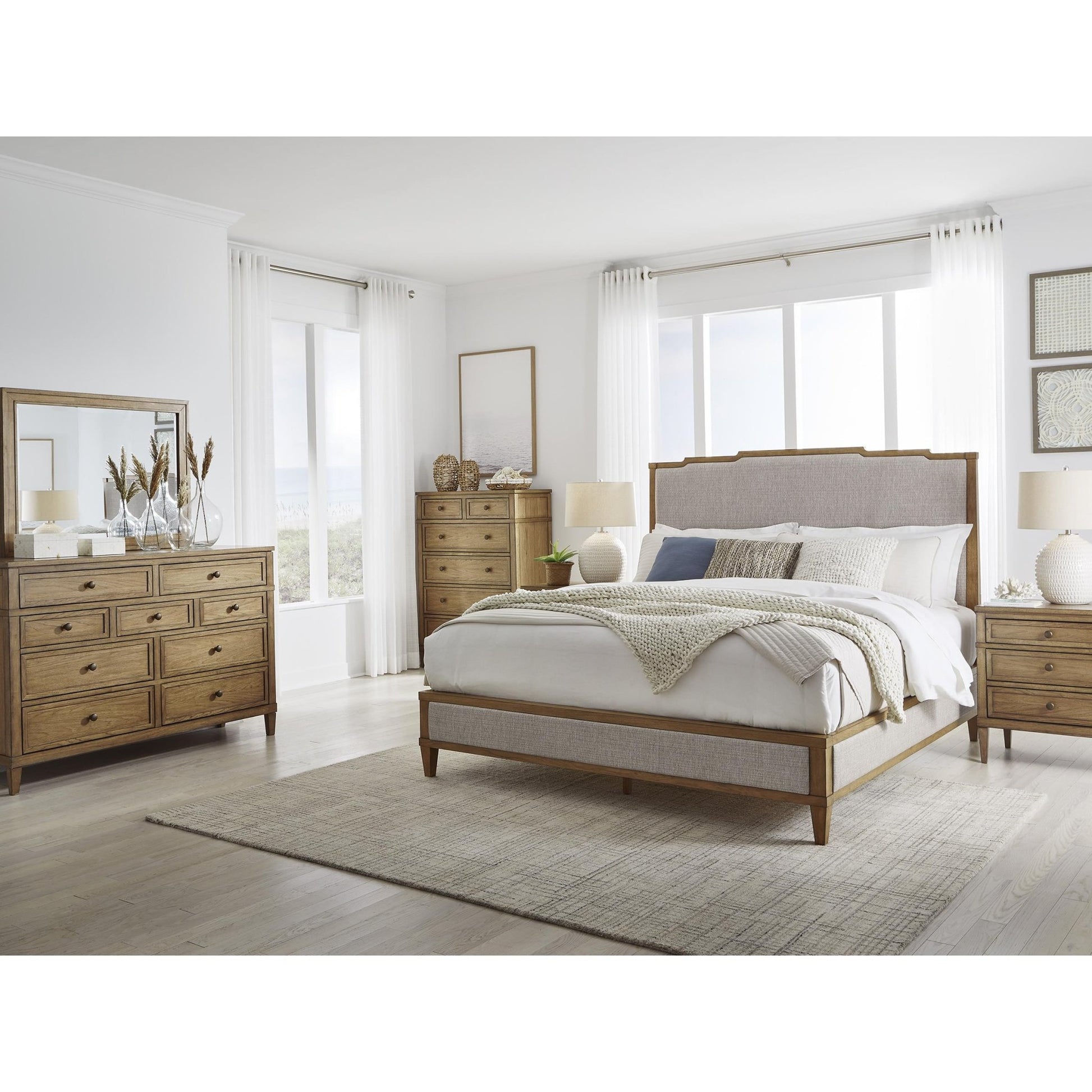 Signature Design by Ashley Sharlance B895B1 Dresser and Mirror - American Furniture of Slidell