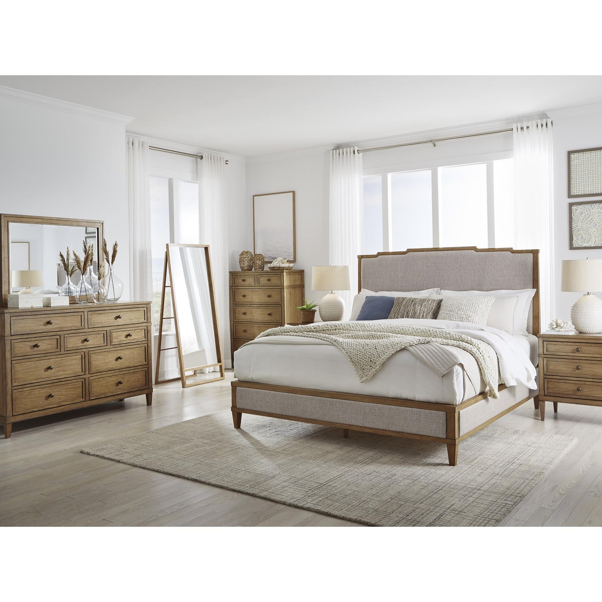 Signature Design by Ashley Sharlance B895B1 Dresser and Mirror - American Furniture of Slidell