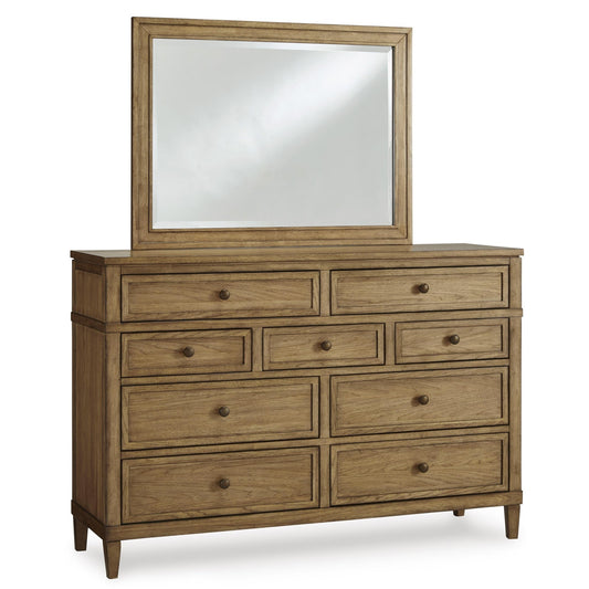 Signature Design by Ashley Sharlance B895B1 Dresser and Mirror - American Furniture of Slidell