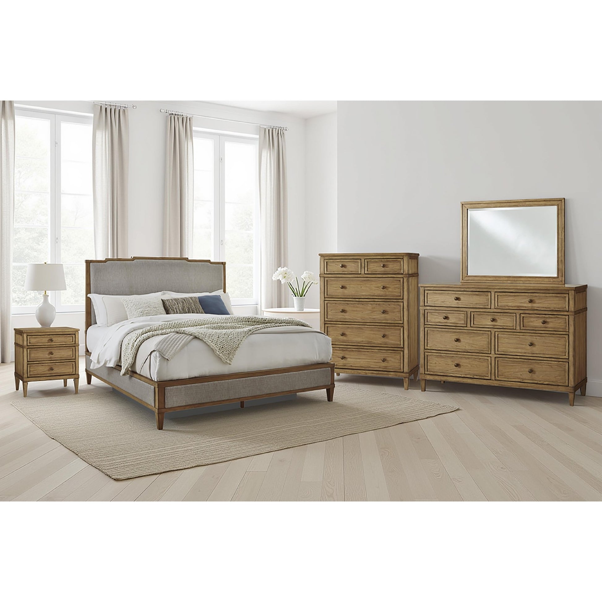 Signature Design by Ashley Sharlance B895B1 Dresser and Mirror - American Furniture of Slidell