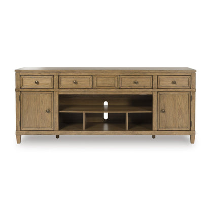 Signature Design by Ashley Sharlance W655 - 68 XL TV Stand with Fireplace Option - American Furniture of Slidell