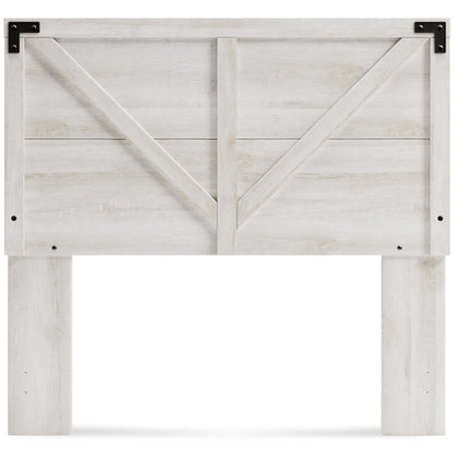 Signature Design by Ashley Shawburn EB4121 - 156 Full Crossbuck Panel Headboard - American Furniture of Slidell