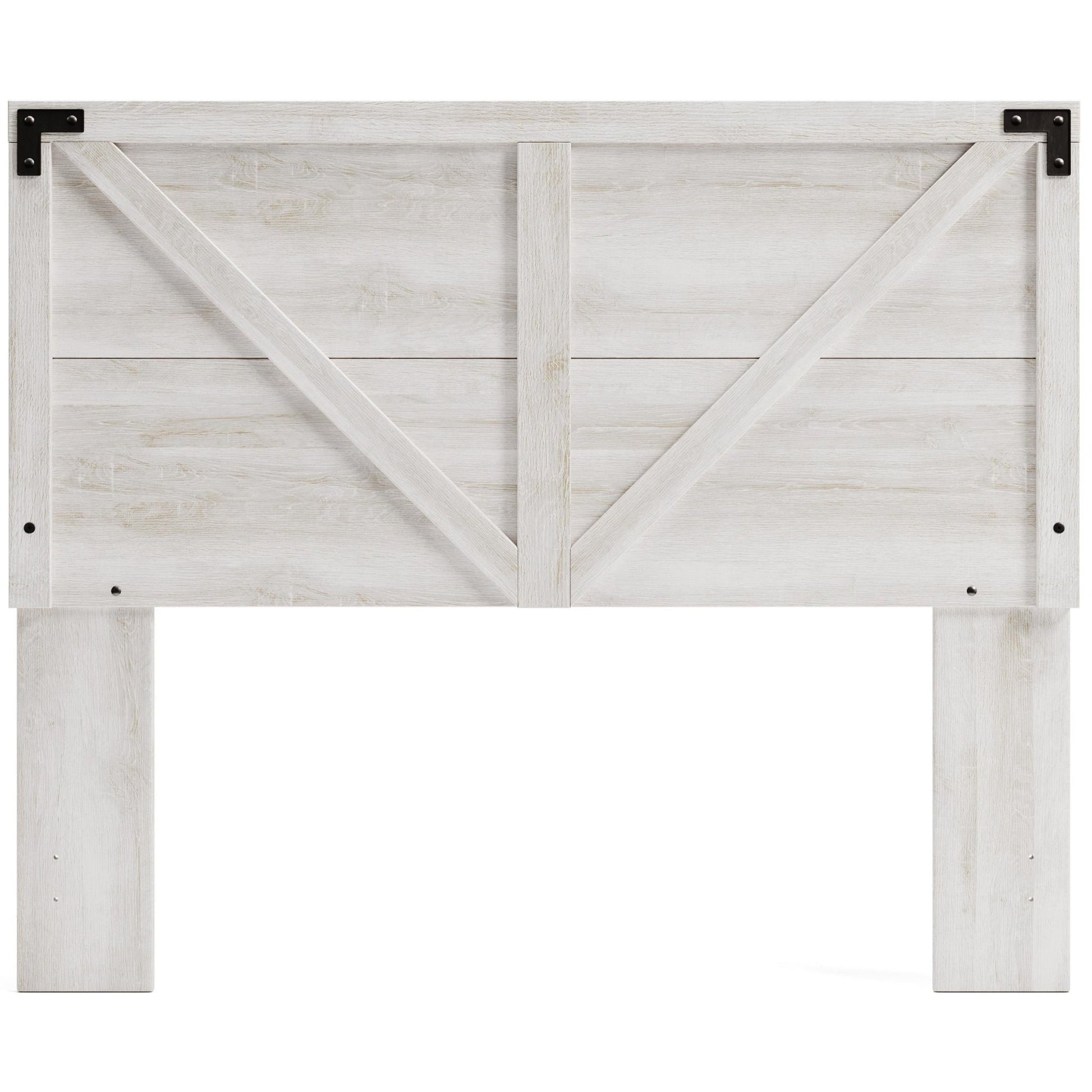 Signature Design by Ashley Shawburn EB4121 - 157 Queen Crossbuck Panel Headboard - American Furniture of Slidell