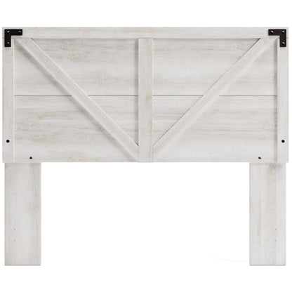 Signature Design by Ashley Shawburn EB4121 - 157 Queen Crossbuck Panel Headboard - American Furniture of Slidell