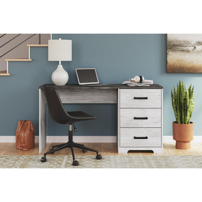 Signature Design by Ashley Shawburn H4121 - 34 Home Office Desk - American Furniture of Slidell