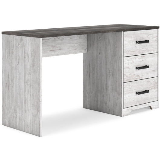 Signature Design by Ashley Shawburn H4121 - 34 Home Office Desk - American Furniture of Slidell
