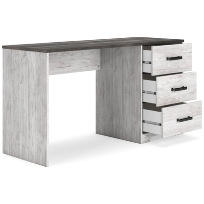 Signature Design by Ashley Shawburn H4121 - 34 Home Office Desk - American Furniture of Slidell