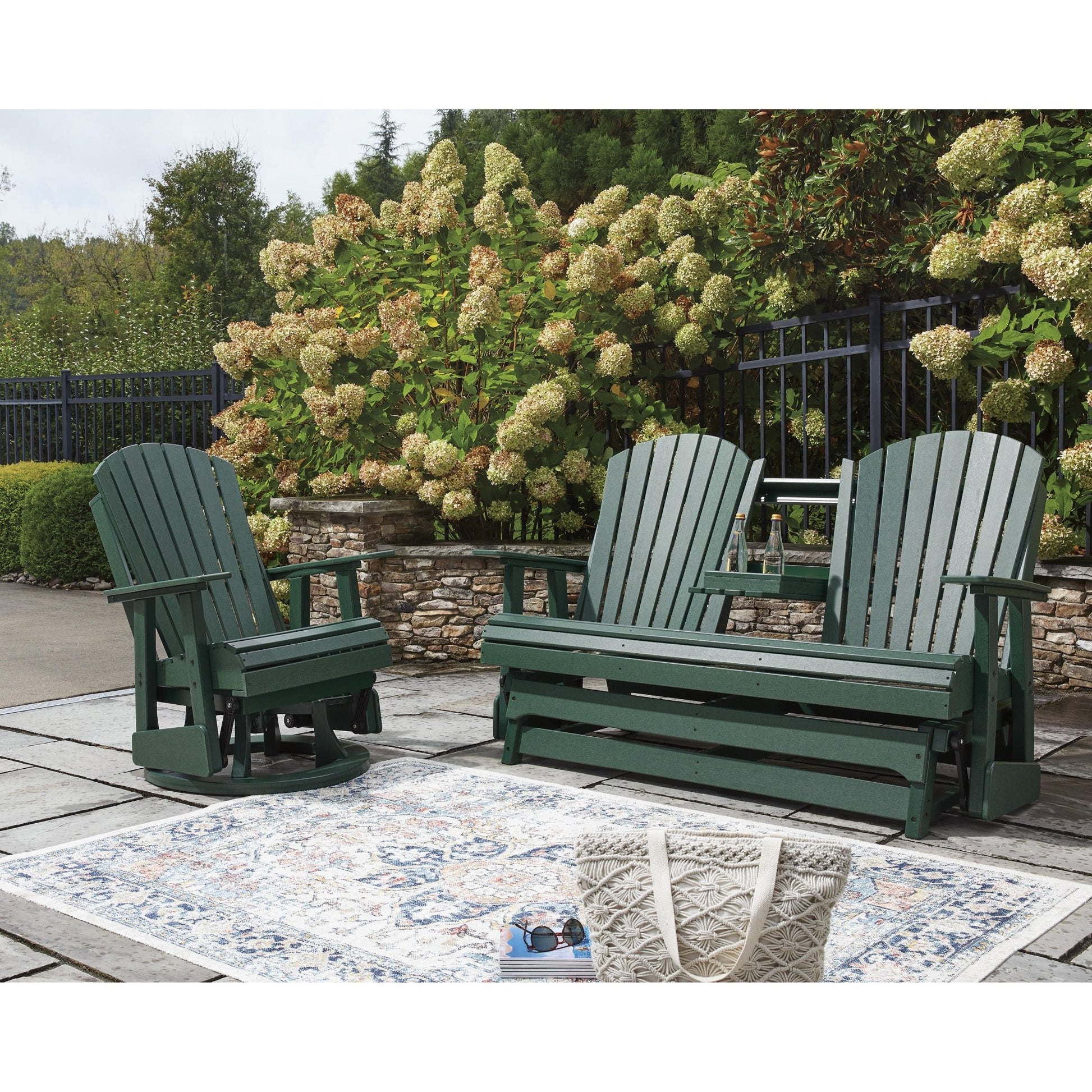 Signature Design by Ashley Shell Beach PCP115 - 820 Swivel Glider Chair - American Furniture of Slidell