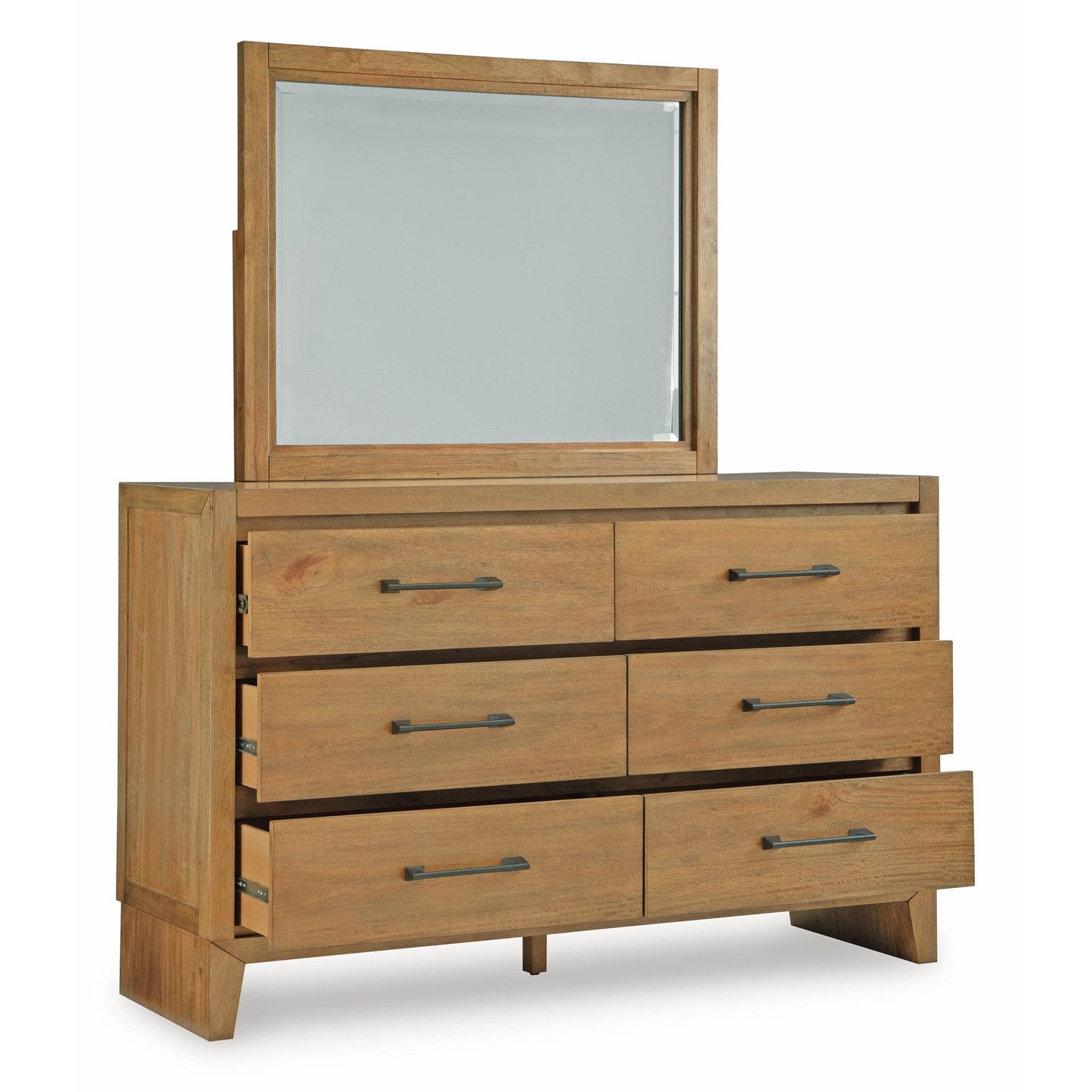 Signature Design by Ashley Sherbana B833B1 Dresser and Mirror - American Furniture of Slidell