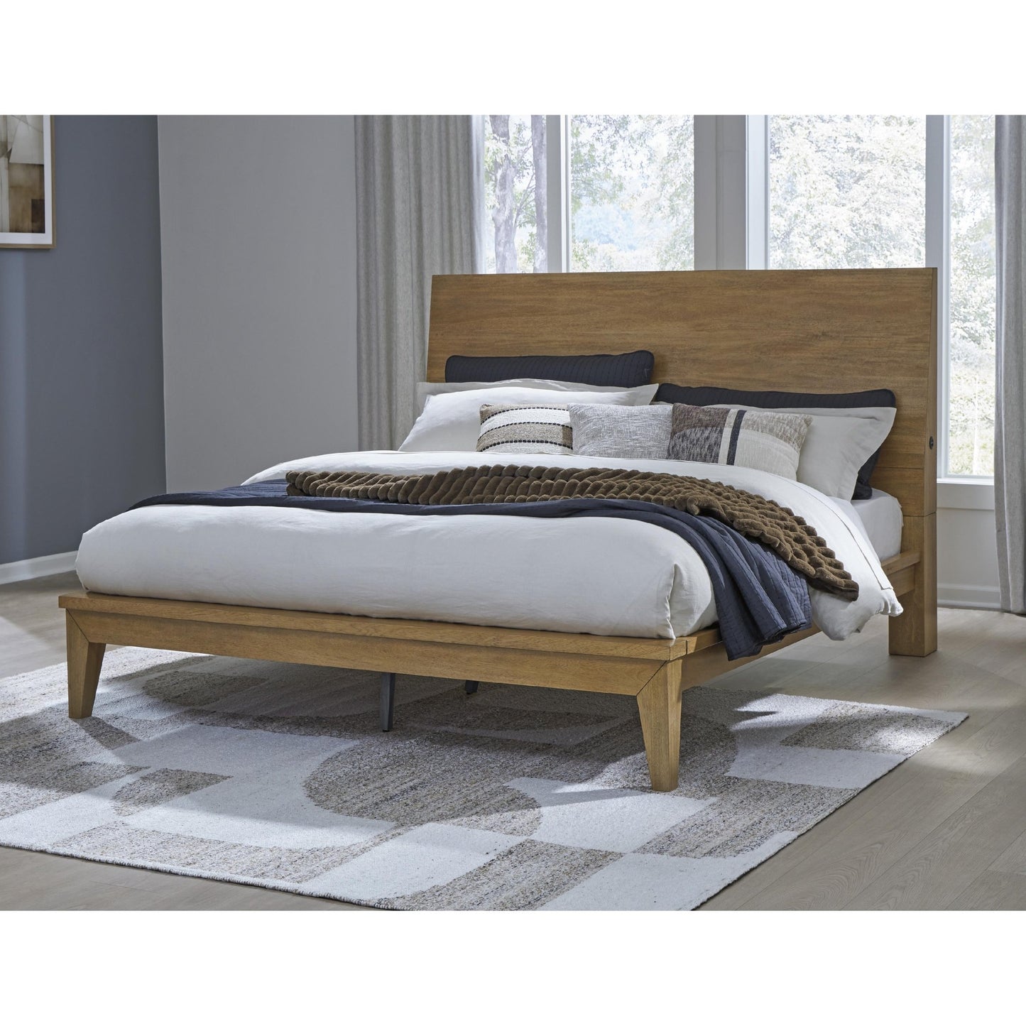 Signature Design by Ashley Sherbana B833B4 King Panel Bed - American Furniture of Slidell