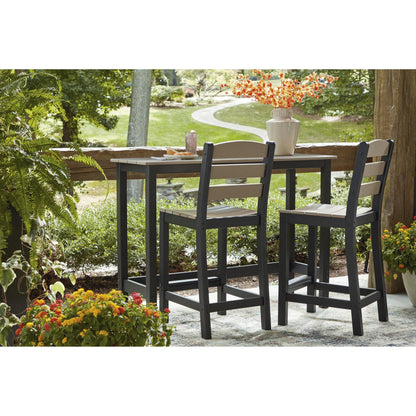 Signature Design by Ashley Shoreline Beach PCP221 - 113 Counter Table Set - American Furniture of Slidell