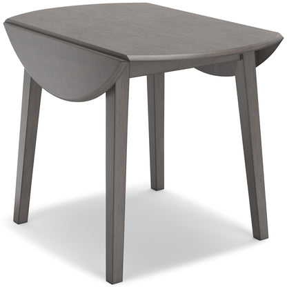 Signature Design by Ashley Shullden D194 - 15 Round Dining Room Drop Leaf Table - American Furniture of Slidell