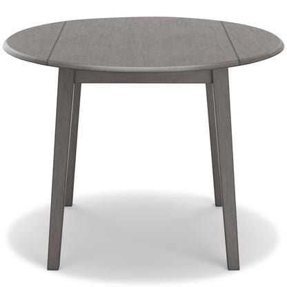 Signature Design by Ashley Shullden D194 - 15 Round Dining Room Drop Leaf Table - American Furniture of Slidell