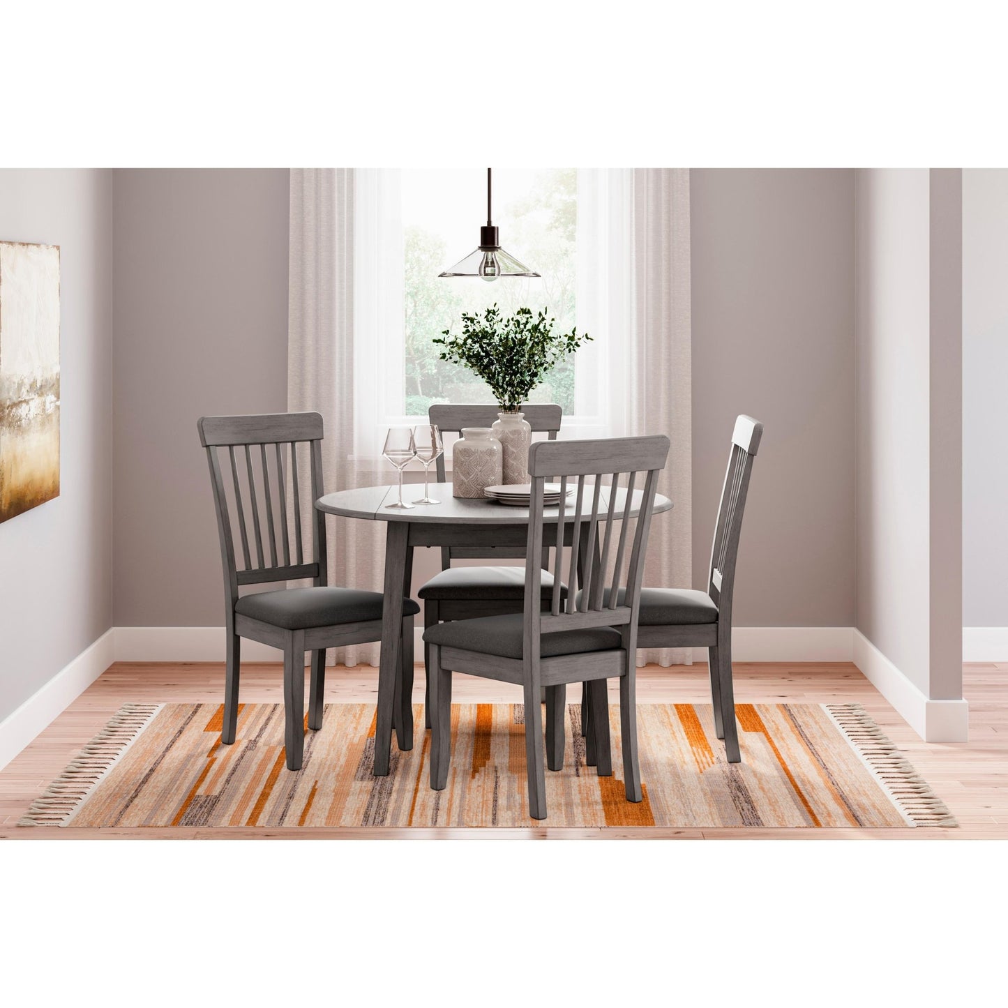 Signature Design by Ashley Shullden D194D1 5 pc Dining Set - American Furniture of Slidell