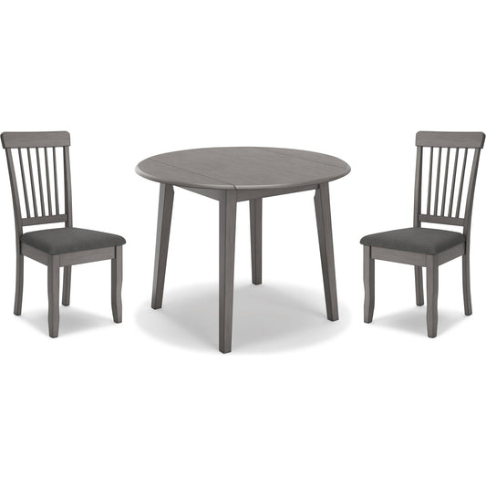 Signature Design by Ashley Shullden D194D2 3 pc Dining Set - American Furniture of Slidell