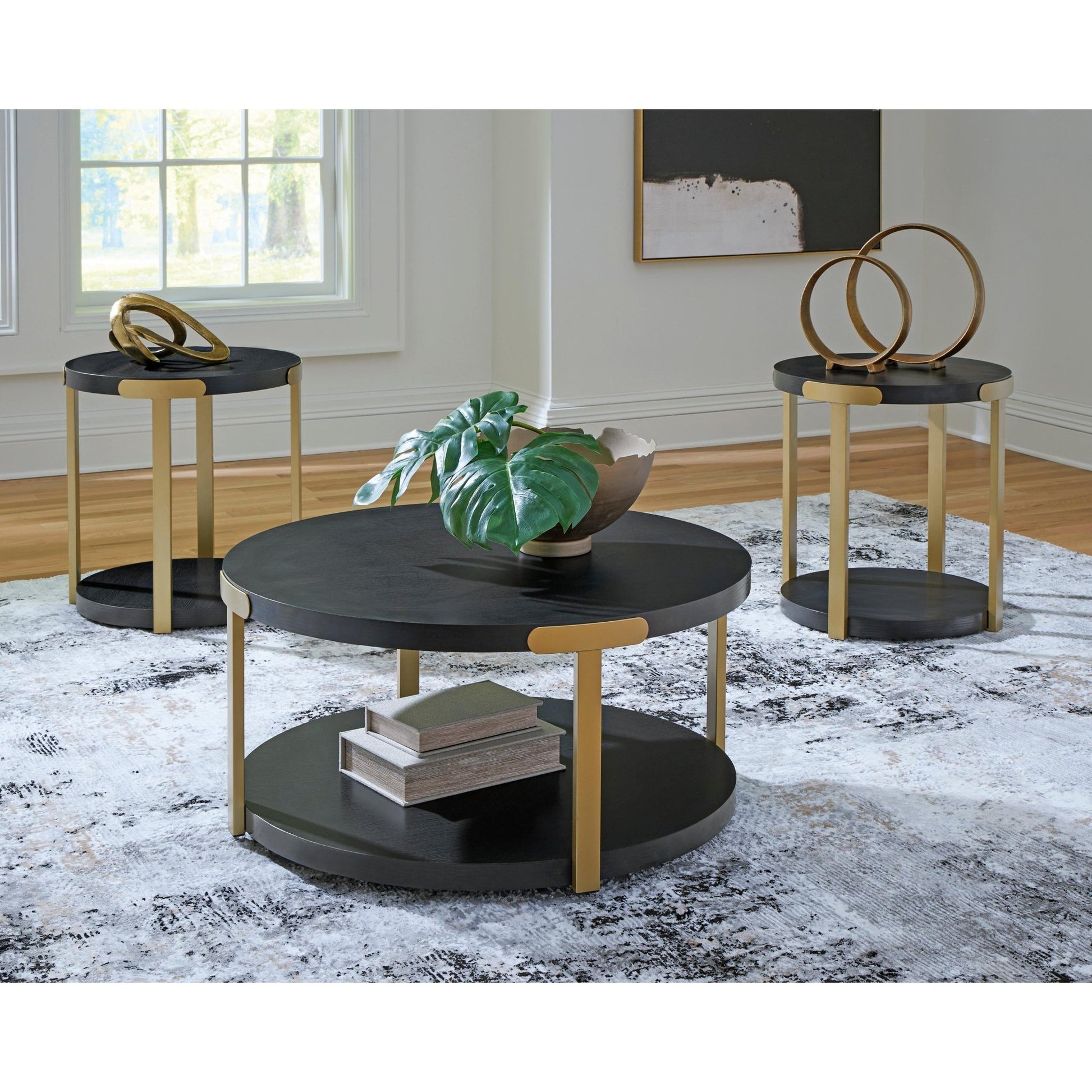 Signature Design by Ashley Shylore T410 - 13 Occasional Table Set - American Furniture of Slidell
