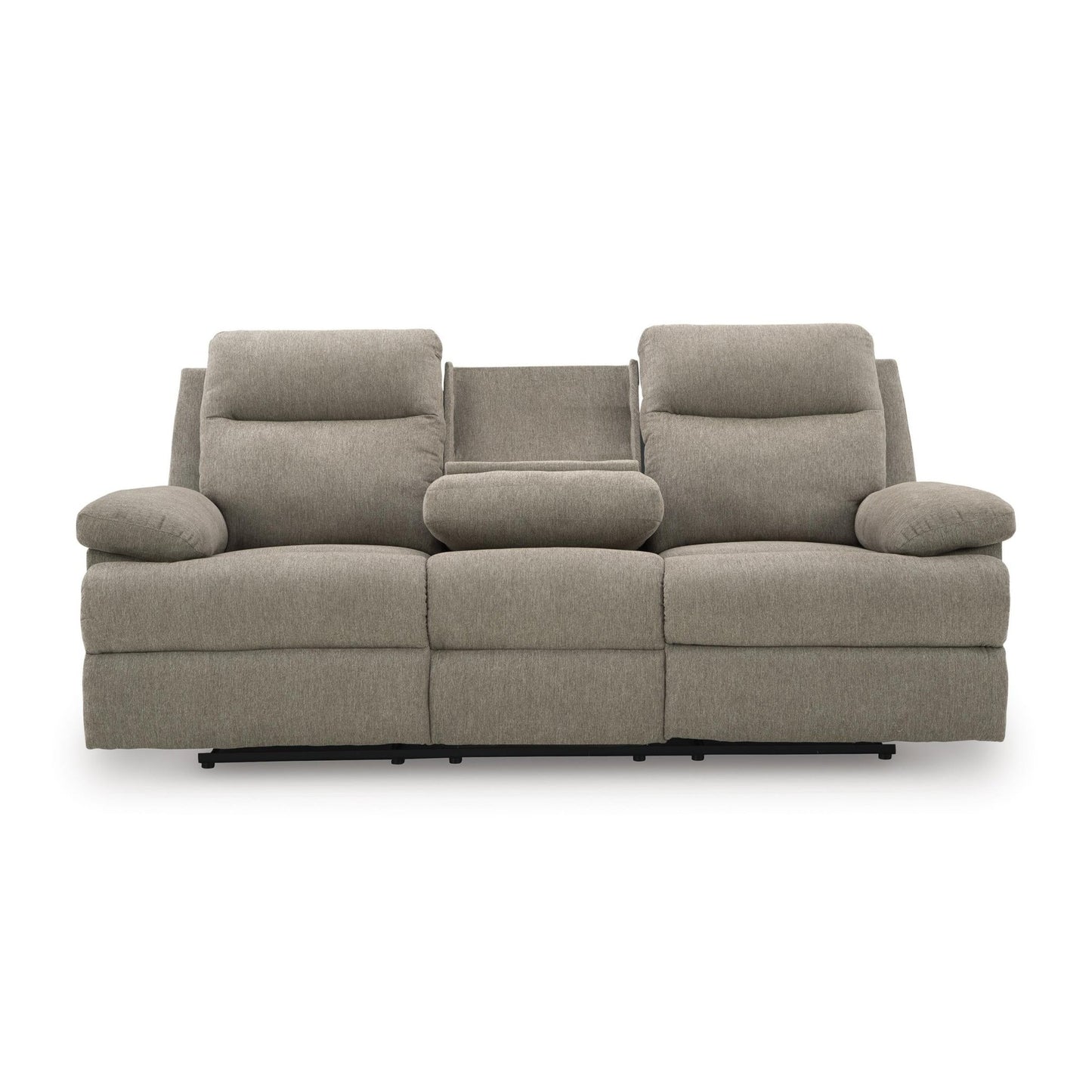 Signature Design by Ashley Side - Swipe PC9140589 Reclining Sofa with Drop Down Table - American Furniture of Slidell