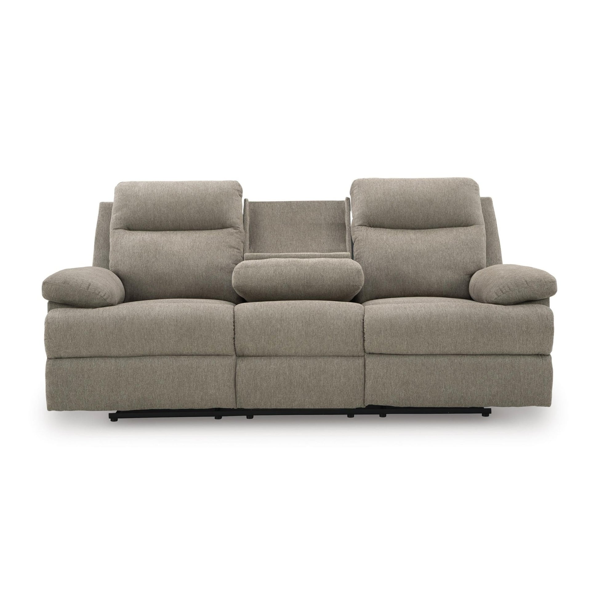 Signature Design by Ashley Side - Swipe PC9140589 Reclining Sofa with Drop Down Table - American Furniture of Slidell
