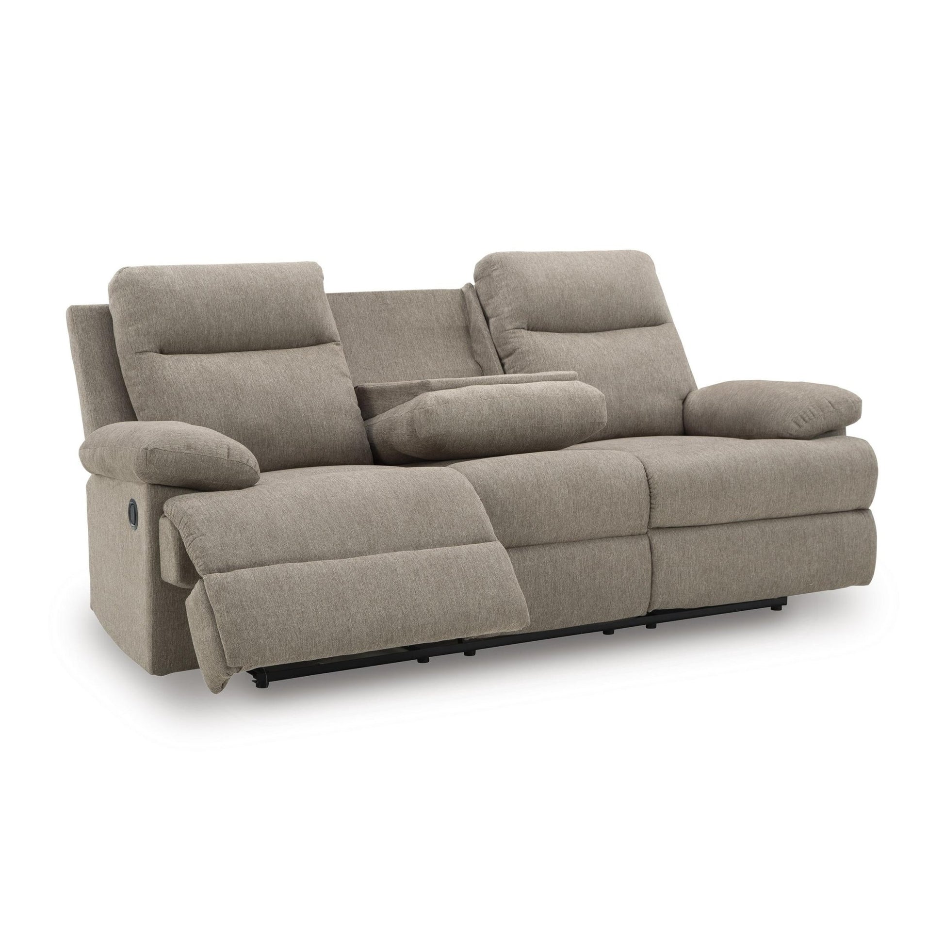 Signature Design by Ashley Side - Swipe PC9140589 Reclining Sofa with Drop Down Table - American Furniture of Slidell