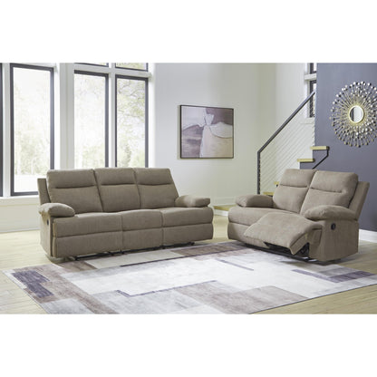 Signature Design by Ashley Side - Swipe PC9140589 Reclining Sofa with Drop Down Table - American Furniture of Slidell