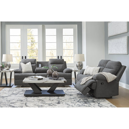 Signature Design by Ashley Side - Swipe PC9140686 Reclining Loveseat - American Furniture of Slidell