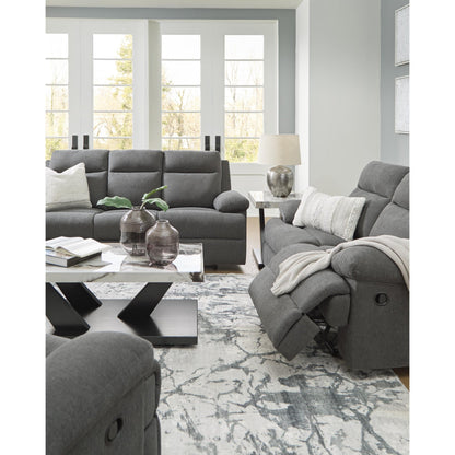 Signature Design by Ashley Side - Swipe PC9140689 Reclining Sofa with Drop Down Table - American Furniture of Slidell