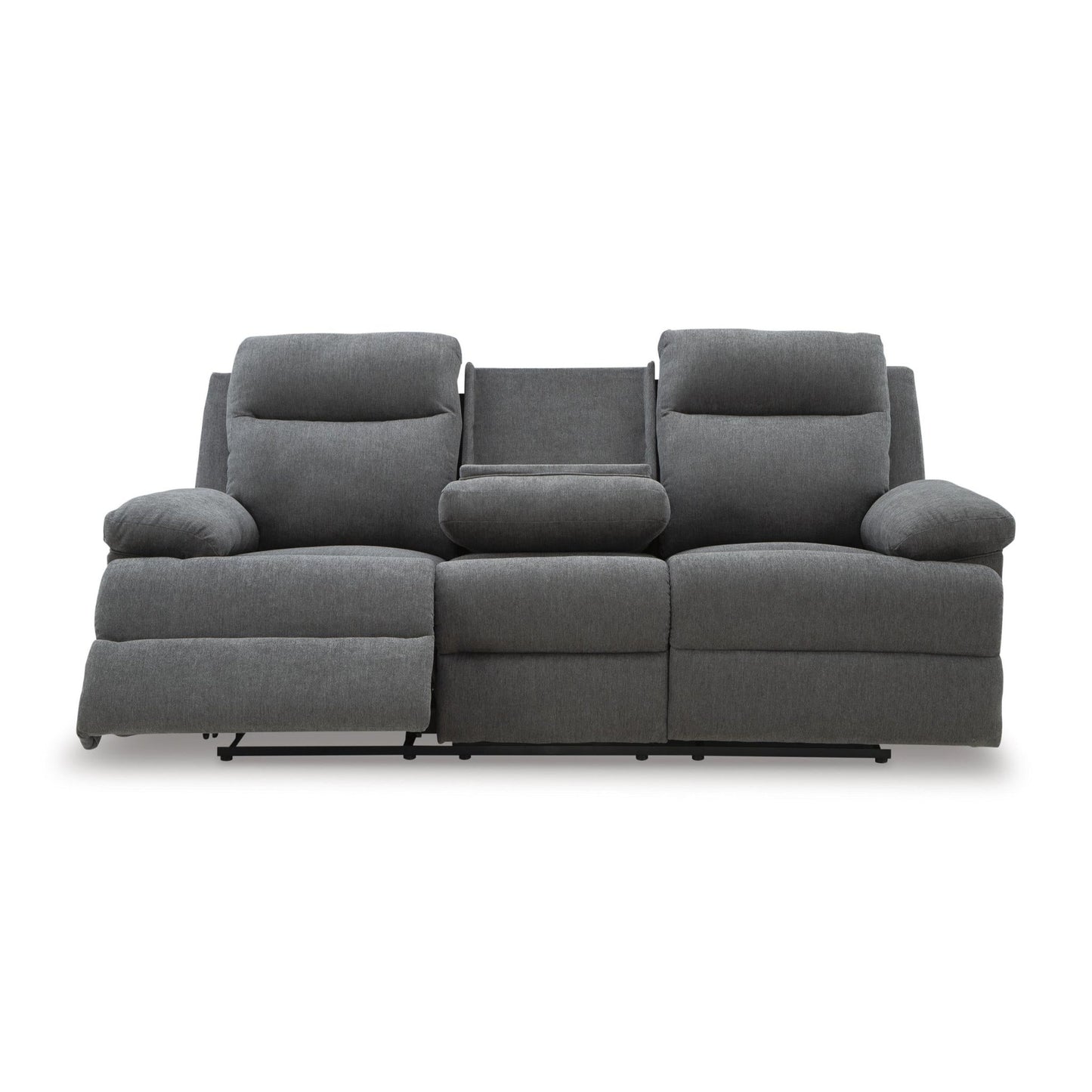 Signature Design by Ashley Side - Swipe PC9140689 Reclining Sofa with Drop Down Table - American Furniture of Slidell