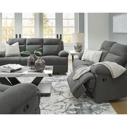 Signature Design by Ashley Side - Swipe PC9140689 Reclining Sofa with Drop Down Table - American Furniture of Slidell
