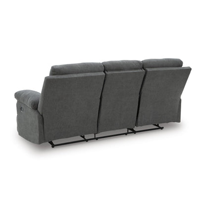 Signature Design by Ashley Side - Swipe PC9140689 Reclining Sofa with Drop Down Table - American Furniture of Slidell