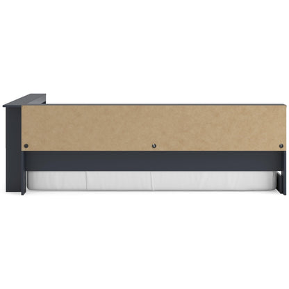 Signature Design by Ashley Simmenfort EB1528B4 Full Bookcase Storage Bed - American Furniture of Slidell