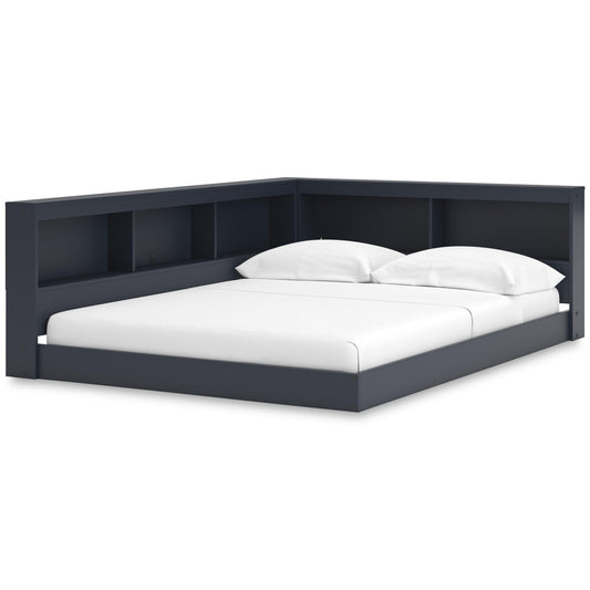 Signature Design by Ashley Simmenfort EB1528B4 Full Bookcase Storage Bed - American Furniture of Slidell