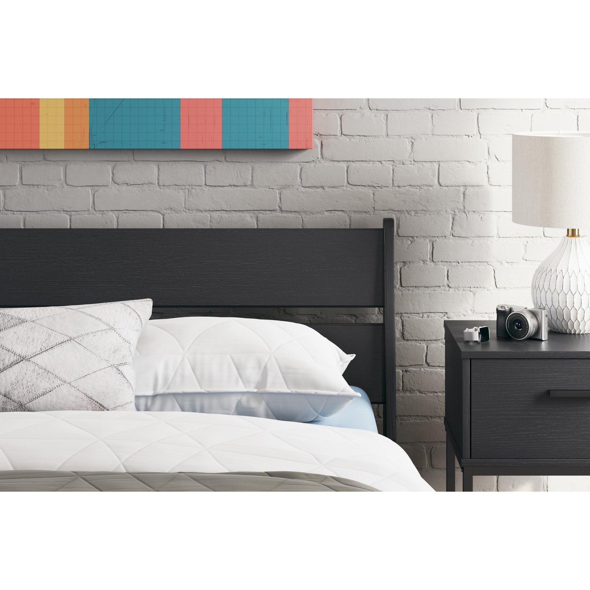 Signature Design by Ashley Socalle EB1865 - 156 Full Panel Headboard - American Furniture of Slidell