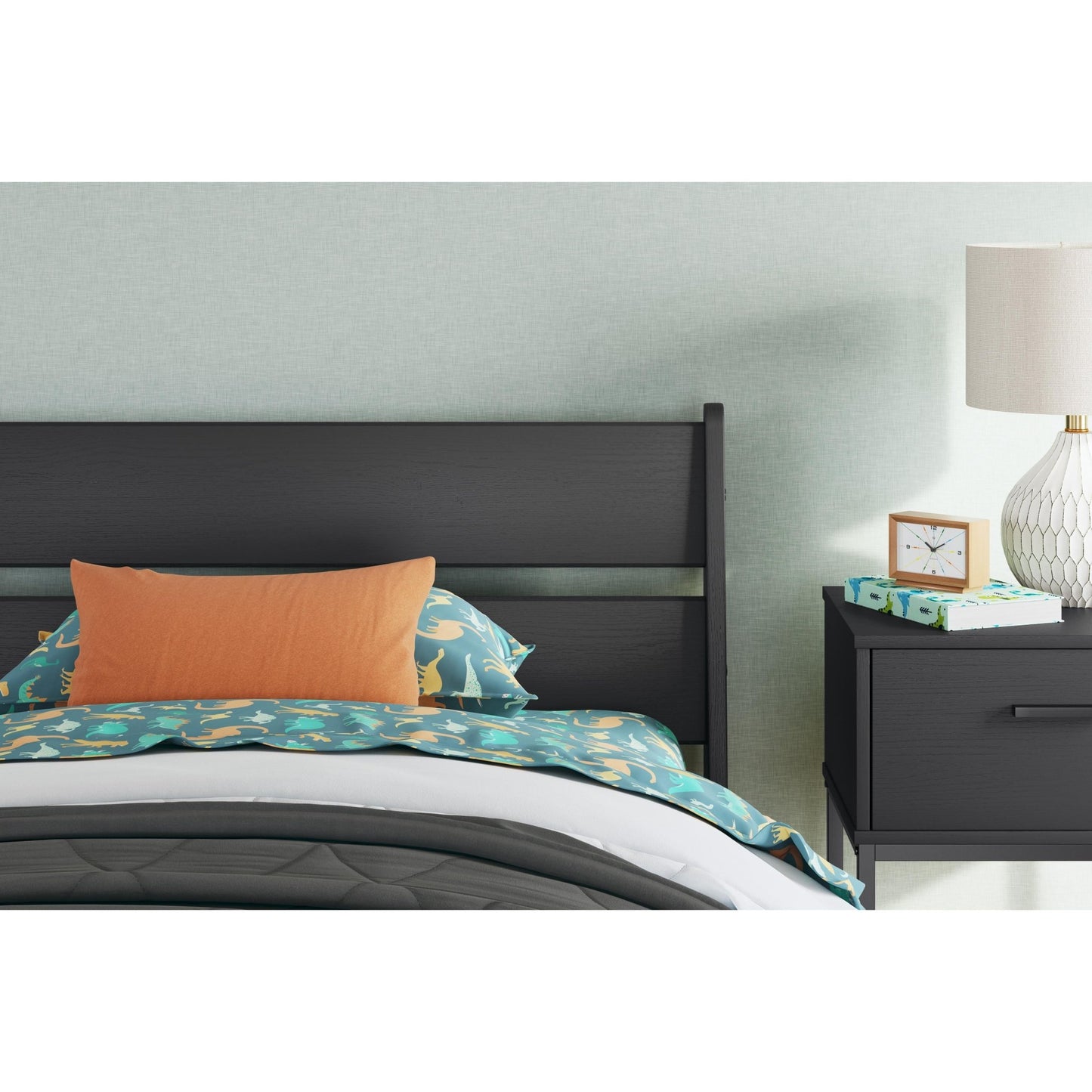Signature Design by Ashley Socalle EB1865B1 Twin Panel Platform Bed - American Furniture of Slidell