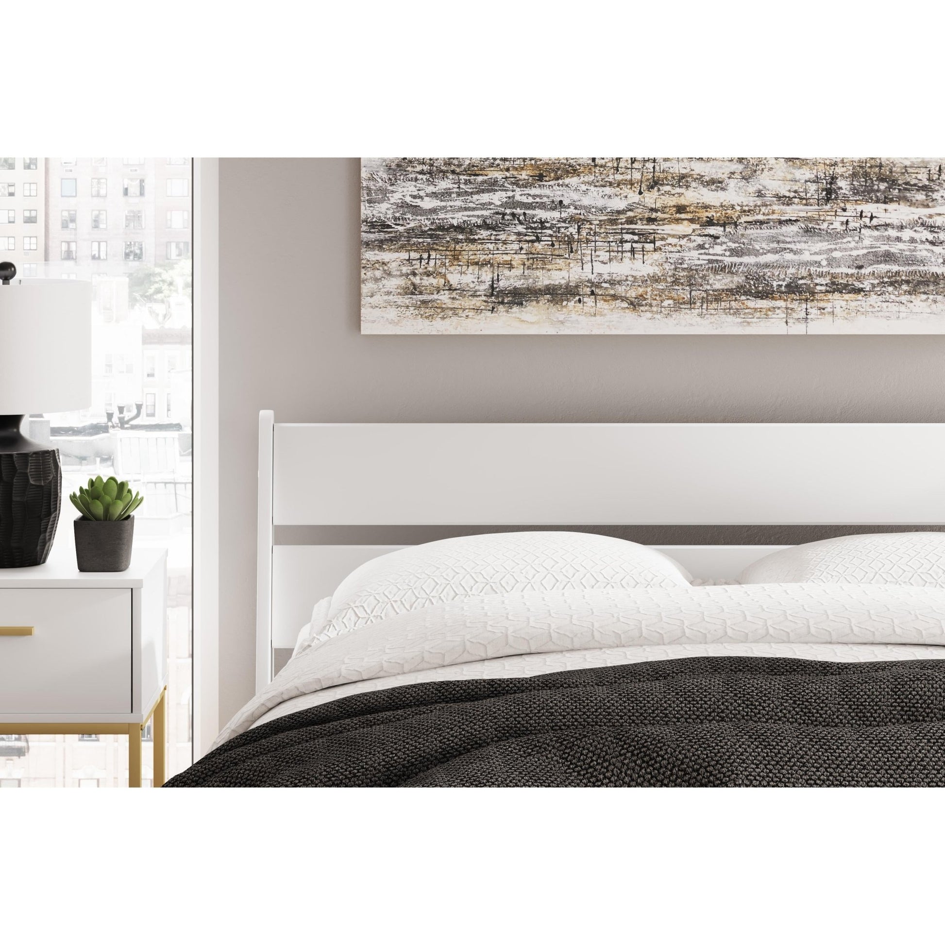 Signature Design by Ashley Socalle EB1867 - 157 Queen Panel Headboard - American Furniture of Slidell