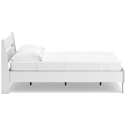 Signature Design by Ashley Socalle EB1867B2 Full Panel Platform Bed - American Furniture of Slidell