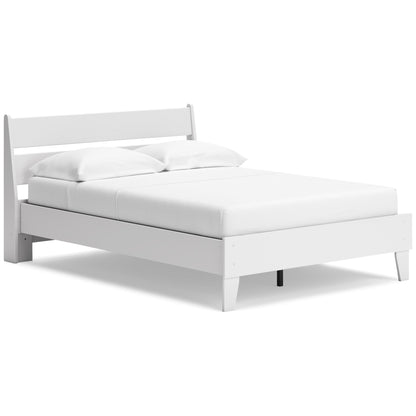 Signature Design by Ashley Socalle EB1867B2 Full Panel Platform Bed - American Furniture of Slidell