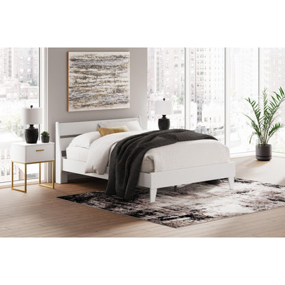 Signature Design by Ashley Socalle EB1867B3 Queen Panel Platform Bed - American Furniture of Slidell